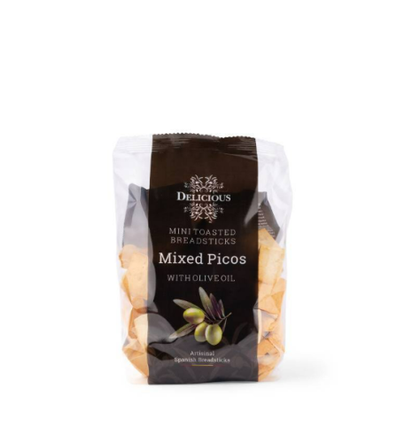 Hiszpańskie paluszki chlebowe z oliwą - Mixed Picos 180g