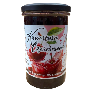 Kuwertura - konfitura czereśniowa 540g