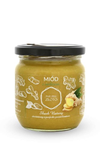 Miód z imbirem - 500g