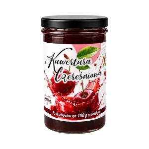 Kuwertura - konfitura czereśniowa 540g