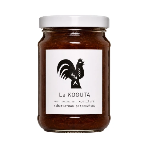 La koguta Konfitura rabarbarowo-porzeczkowa - 225g