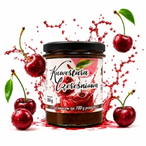 Kuwertura - konfitura czereśniowa 350g